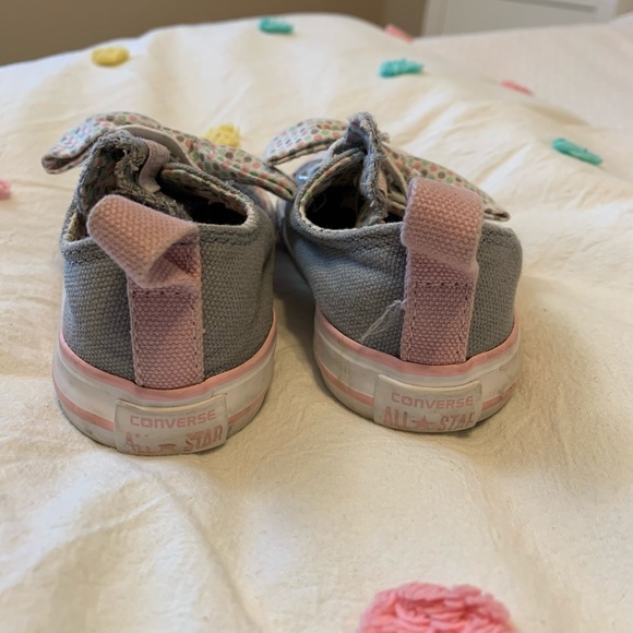 Converse sneakers with bow, toddler girl 6 - Picture 4 of 5